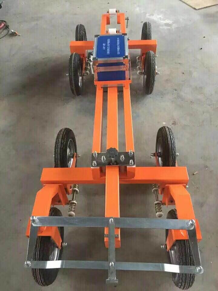 B002 Equipo de ensayo del índice de rugosidad de la superficie de la carretera RSP Profilómetro Carretera Medidor continuo de uniformidad de ocho ruedas