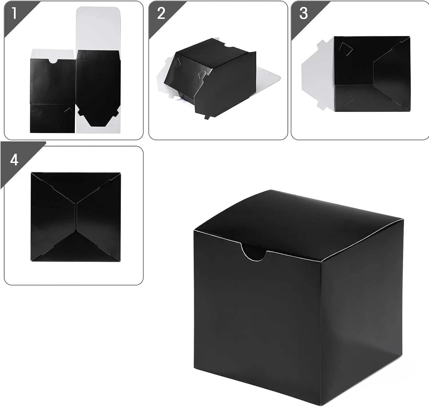 Easy DIY Gift Box for Weddings Birthday Parties Holidays Handmade with Premium Paper. Glossy Matt Laminating Embossing Included