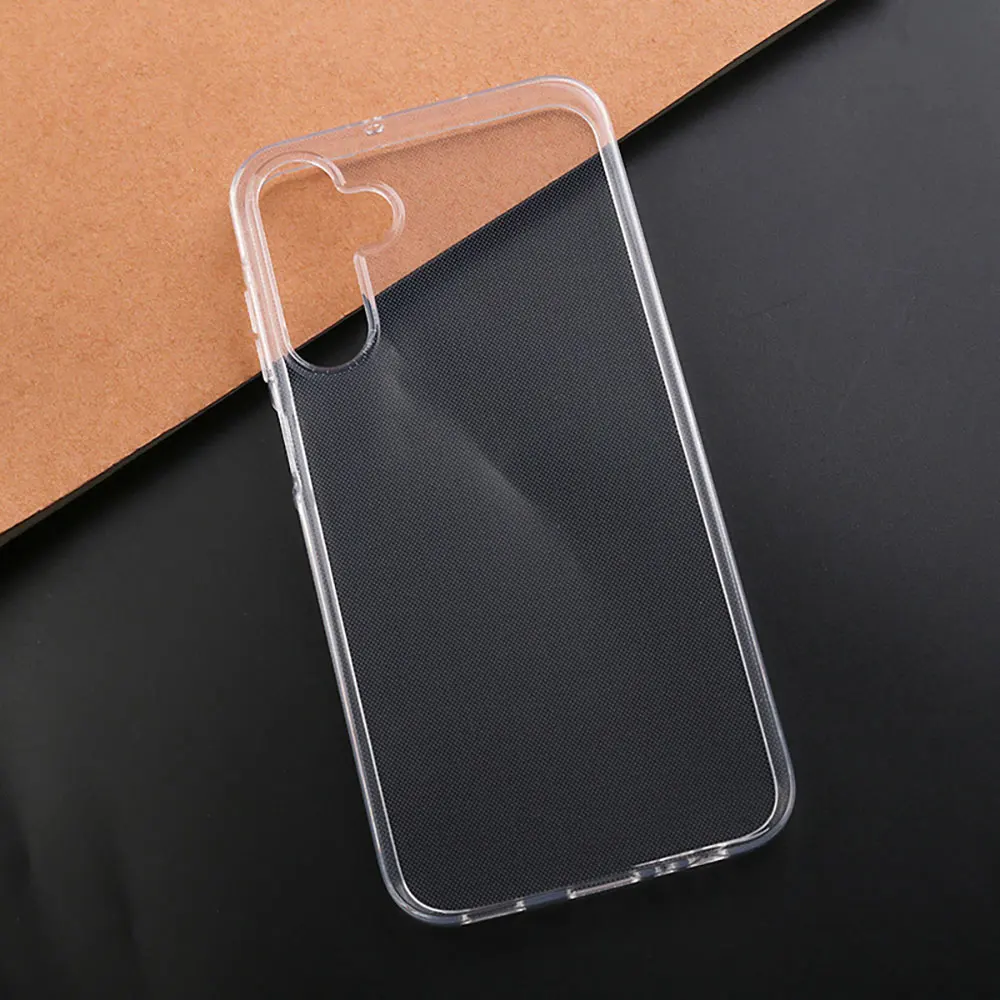 Transparent Phone Cover For Samsung Galaxy A15 Glitter Clear Case Anti Fall Tpu Customize Precision Hole SJK351 manufacture
