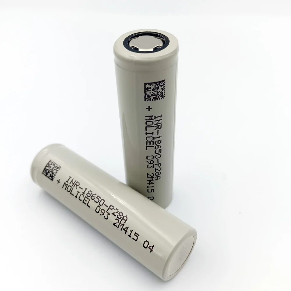 Molicel Inr18650 Batteries P28a 2800mah 35a High Discharge Rate Lithium ...