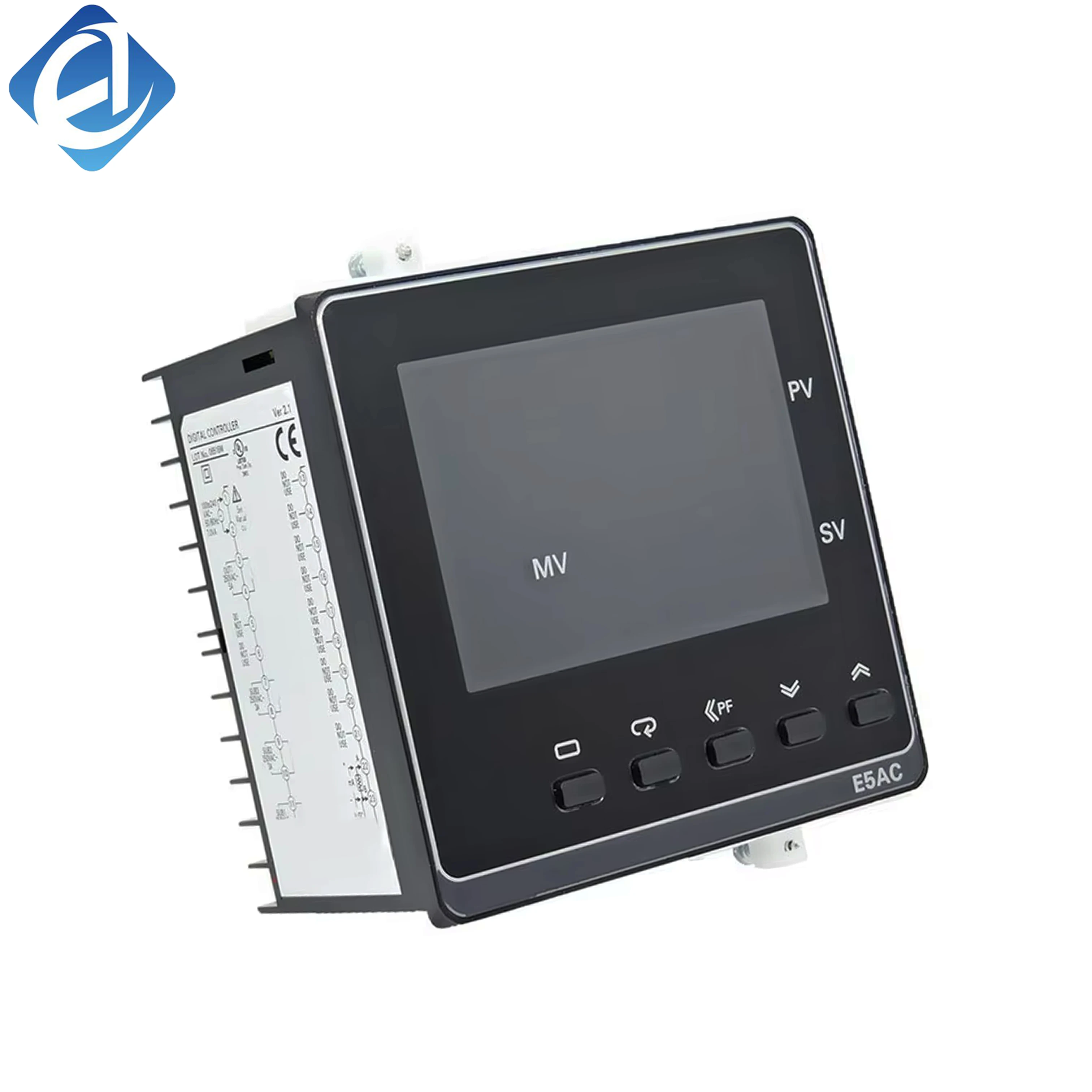 کنترل‌کننده دمای دیجیتال اصلی و جدید اُمران مدل E5AC-QX3DSM-808. این دستگاه از کنترل دقیق PID به‌همراه سیگنال‌های ورودی/خروجی متعدد و محافظت در برابر افزایش دما برخوردار است. عملکردی پایدار و کاربرپسند دارد و برای کاربردهای صنعتی مانند گرم‌کردن، خشک‌کردن و تنظیم دمای ماشین‌آلات ایده‌آل است.
