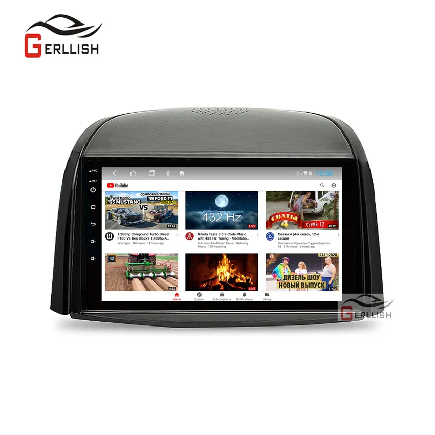  Venta al por mayor Android Car Video DVD Player Navegación GPS para Renault Koleos
