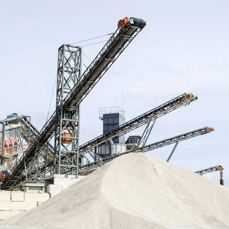 Belt Conveyor Model B-650 for Transporting Sand, Customizable Stone Aggregate Belt Conveyor Machine Price List
