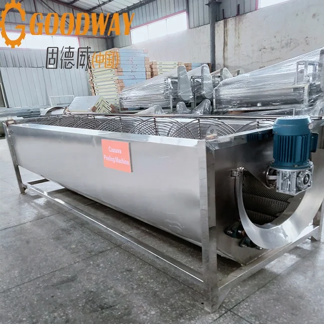 Cassava Peeling Machine with Fast Peeling Effect for Sale