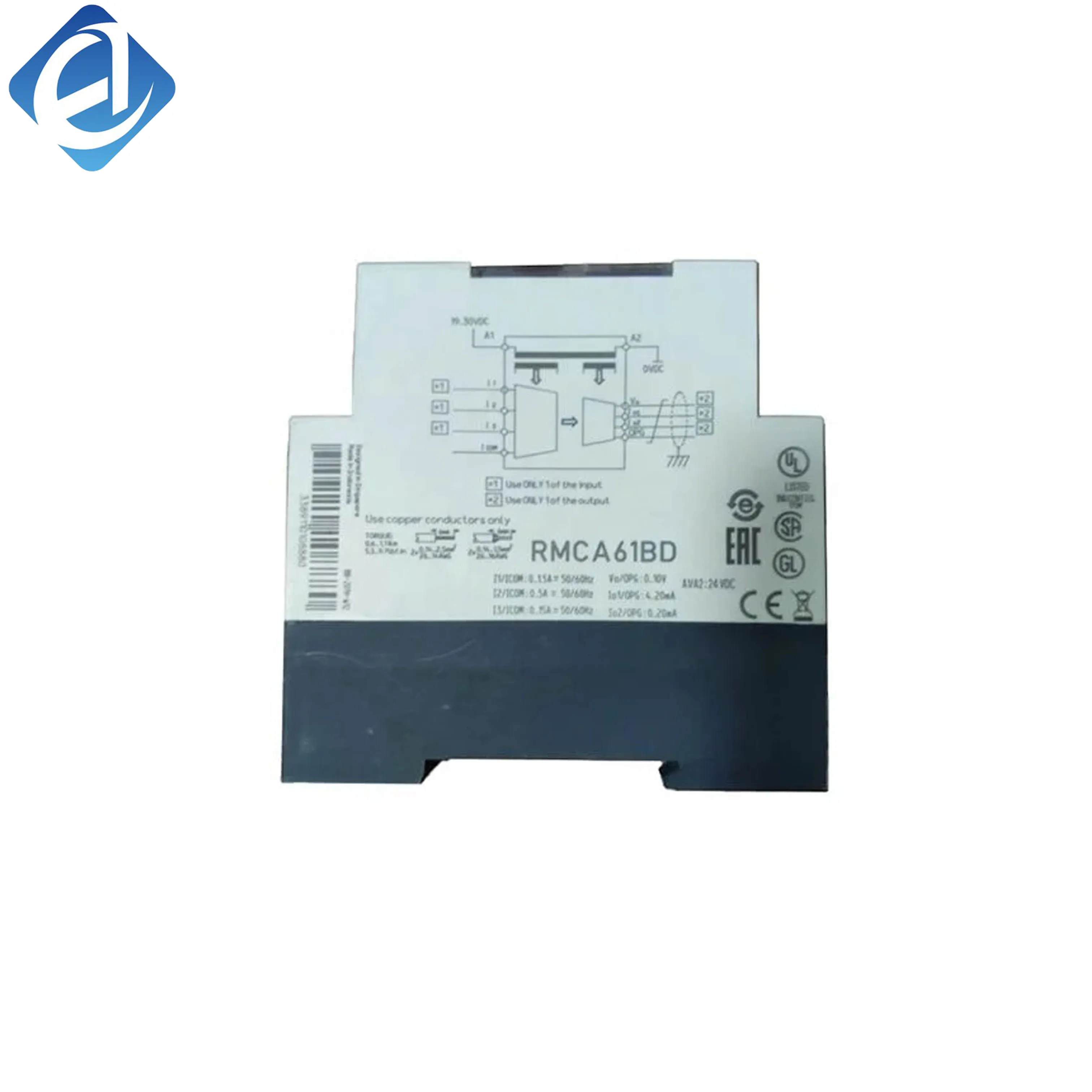New Original RMCA61BD relay socket adapter. Stable wiring connection, reliable matching with miniature relays, convenient installation and maintenance, strong anti-interference performance, widely used in industrial control circuits