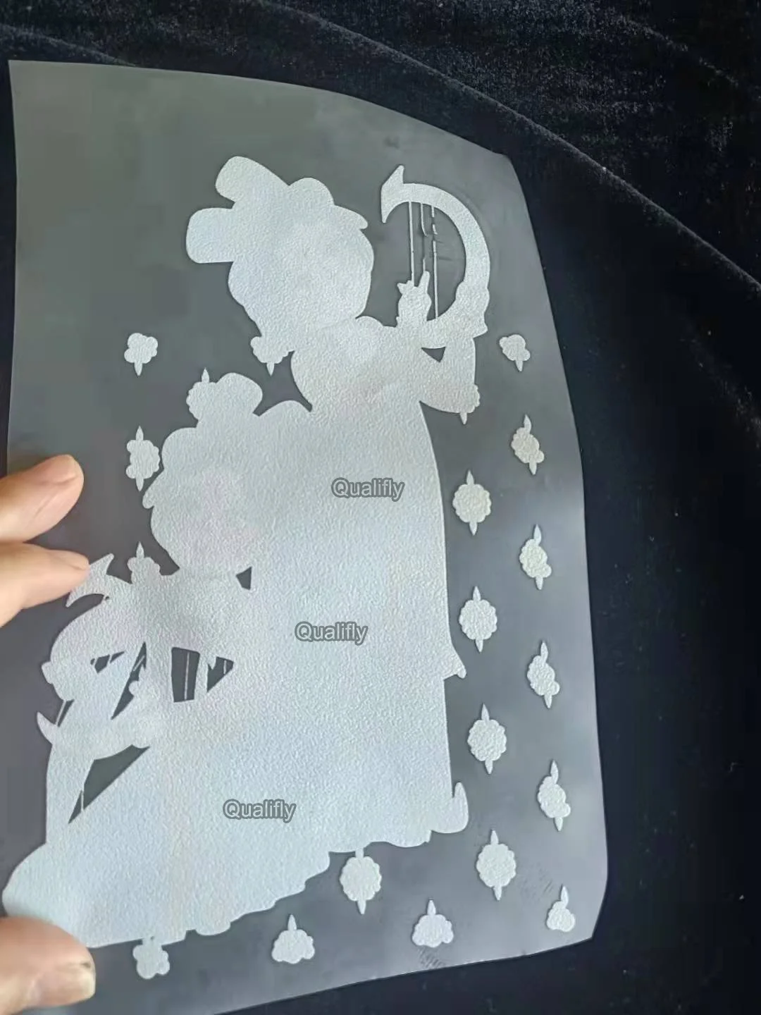 A4 Glossy Pet Film DTF White Powder Film Heat Transfer Printing Film