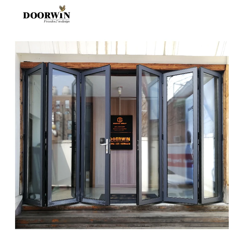 Doorwin Nfrc Australian Standard Bifolding Doors Aluminum Frame Large ...