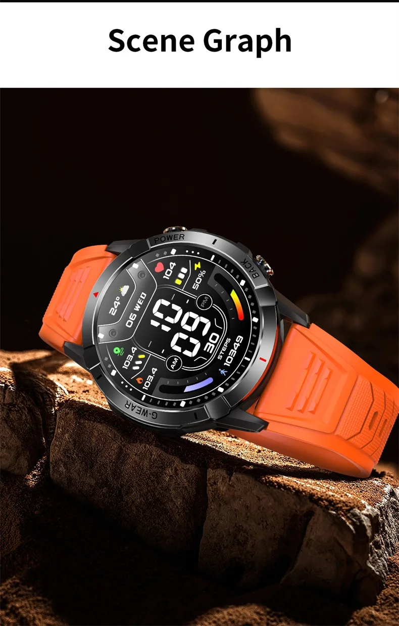 New AMOLED Display Smart Watch NX10 with BT Calling Heart Rate Health Monitoring Reloj Outdoor Smartwatch for Men