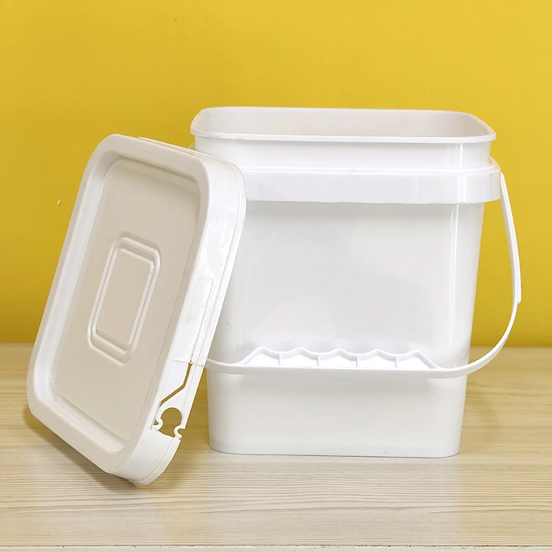 Plastic Bucket Manufacturer Food Grade 2l Square Plastic Bucket