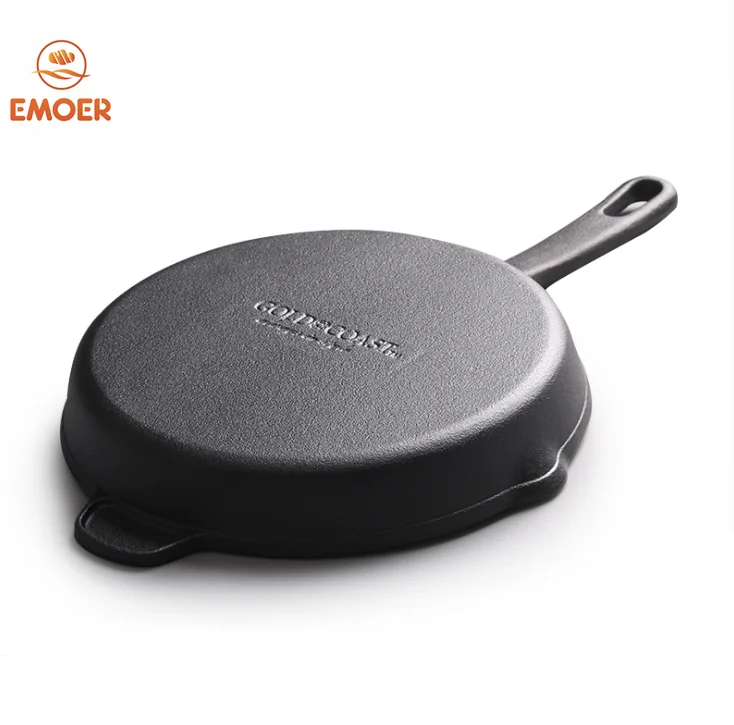 Hot Selling 2 in 1 Multifunctional Cast Iron Fry Pan