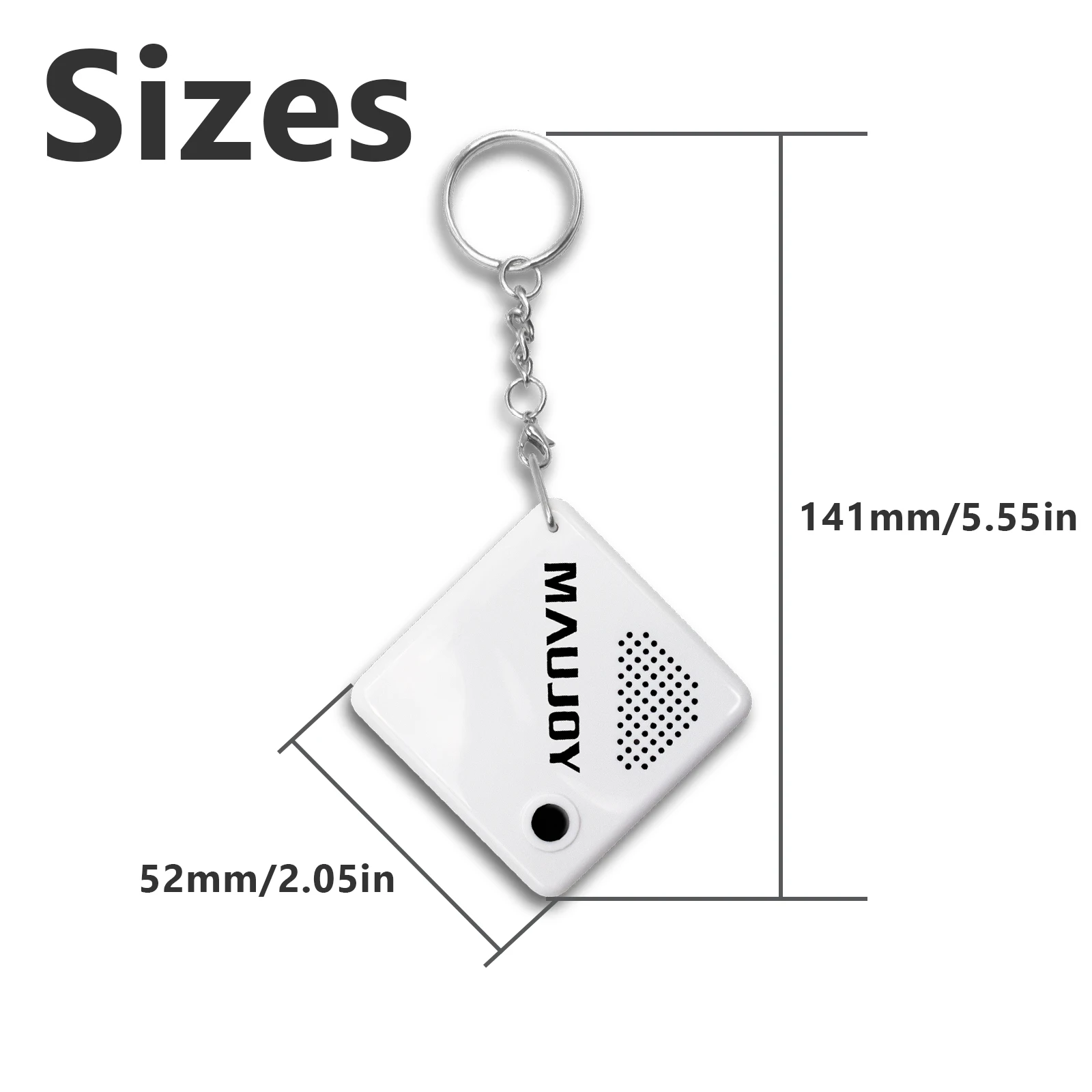 Talking Keychain Clock Time and Date Annoucement for the Blind and Low Vision People With Clear and Loud Voice Time Alarm