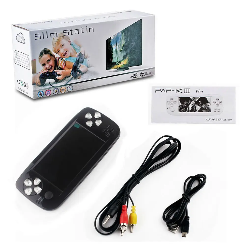 3000 Games Pap Kiii Portable Handheld Game Console For Christmas Kids Gift Buy Game Console