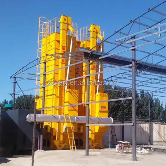 Energy Saving High Efficiency Batch Type Mixed Flow Grain Dryer Wheat Dryer Machine