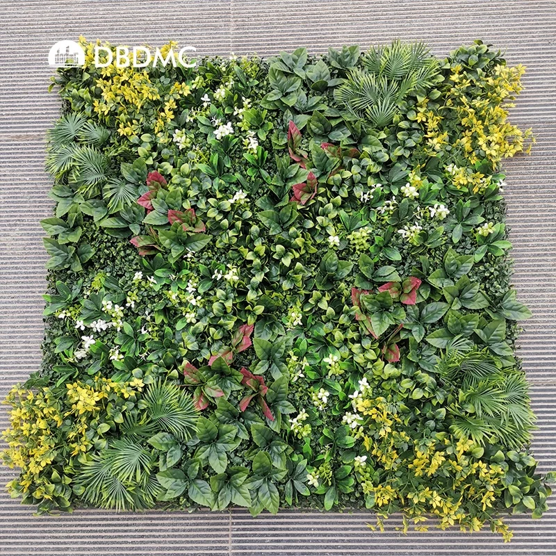 Фон для свадебного декора стильные листья стены искусственная трава растения зеленые