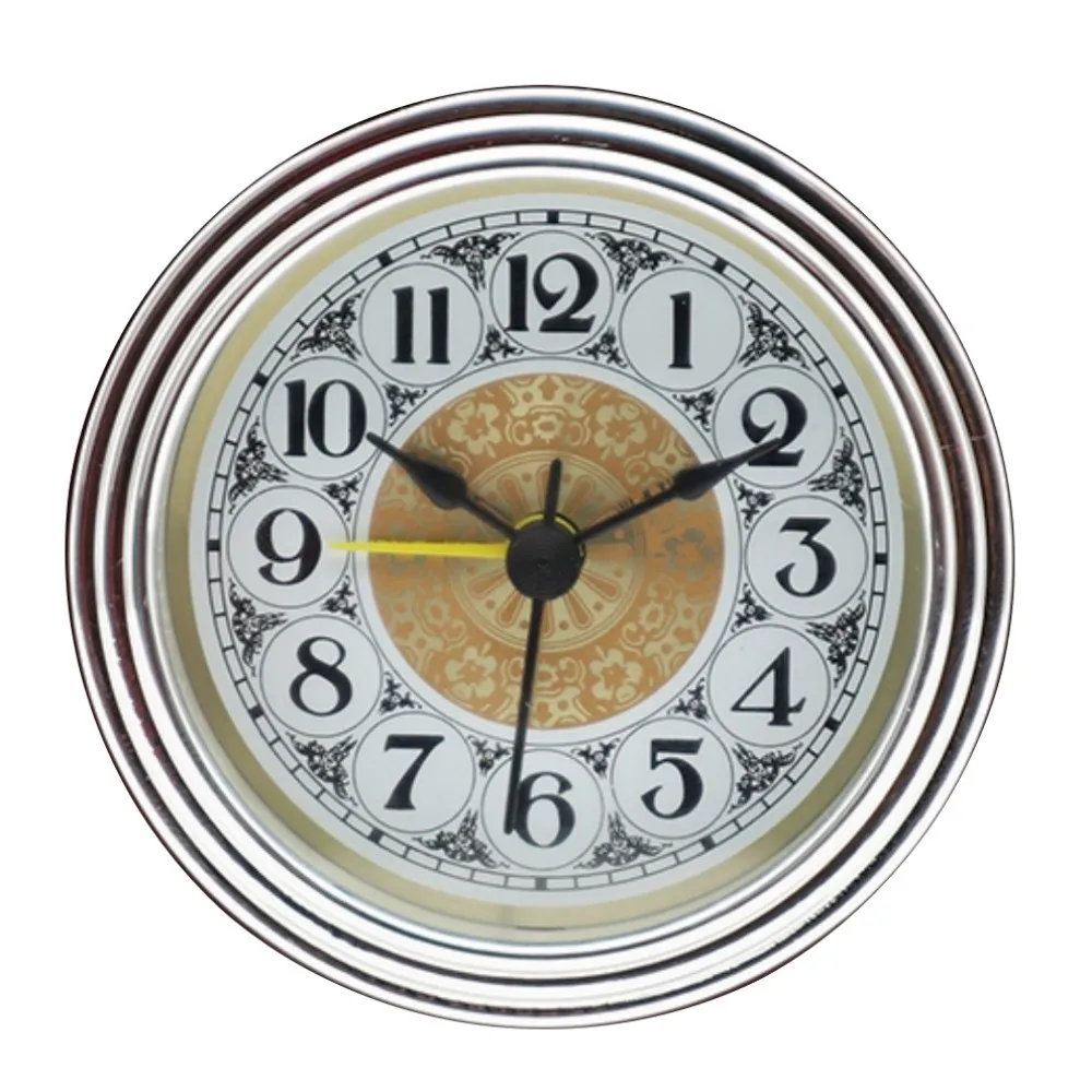 Quartz Analog Clock Heads Mini Insert Clock, Alarm Clock Inserts