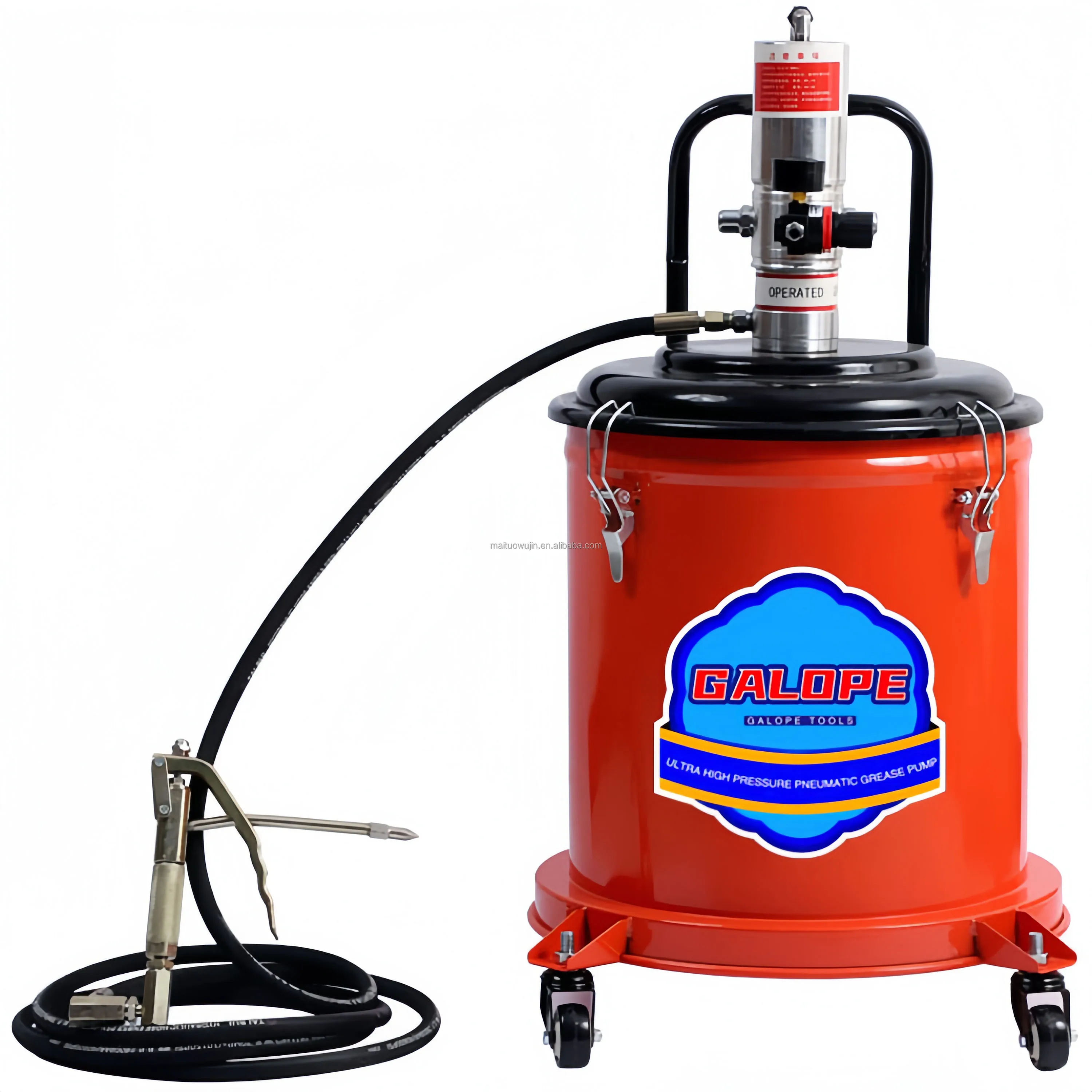 Oem Factory High Pressure Pneumatic Grease Pump Air Operated Dispenser Lubricator Bucket Grease