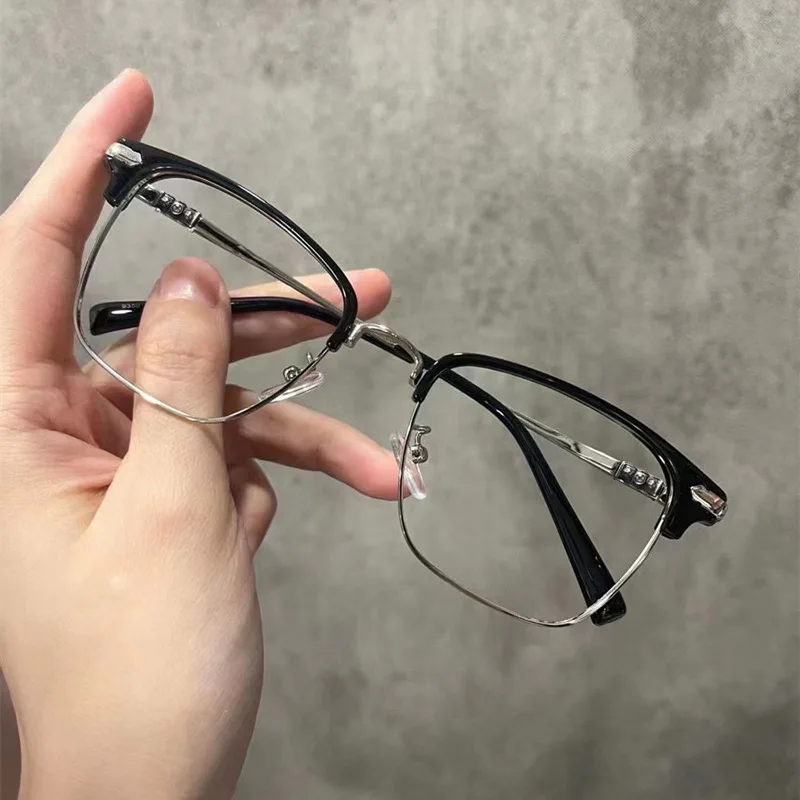 GWTNN OEM Gafas De Sol Redondas Optische Rahmen-Computerbrille mit Blaulichtfilter, Unisex_voghion.com