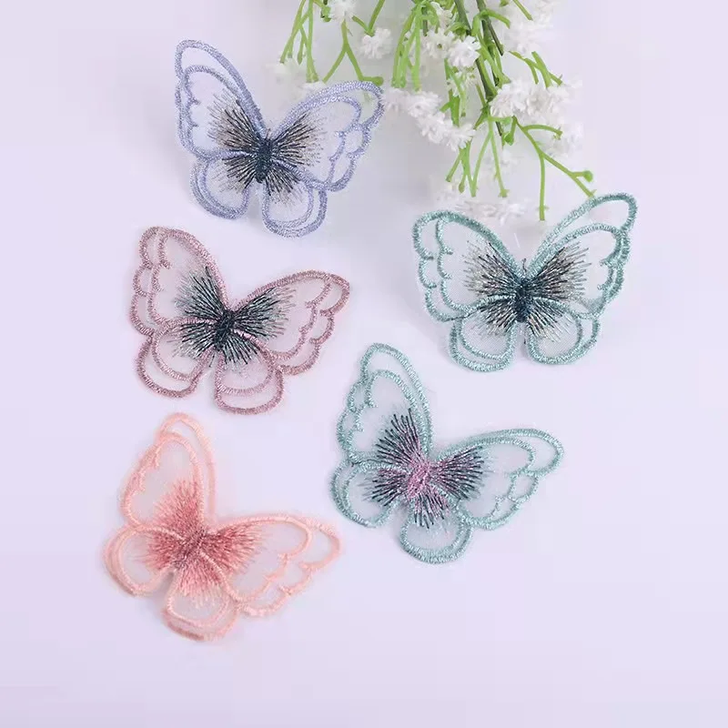 Parche De Mariposa Organdí De Doble Capa,Pegatinas De Tela  Bordada,Accesorios De Velo De Novia,Parche Para Coser Para Ropa,0 Uds. -  Buy Organdí Parche De Mariposa,Paño Bordado Pegatinas,Accesorios Para Ropa  Product on Alibaba.com