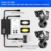 Motorcycle Clamp Set w/ Smart Battery Cable - Single Lens