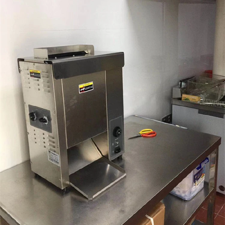 Commercial Continuous Burger Toaster Electric Burger Bun Toaster  Kfc Burger Bread Toaster Machine