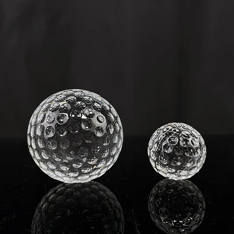 クリスタルガラスゴルフボール文鎮クリスタルMH-Q0127| Alibaba.com