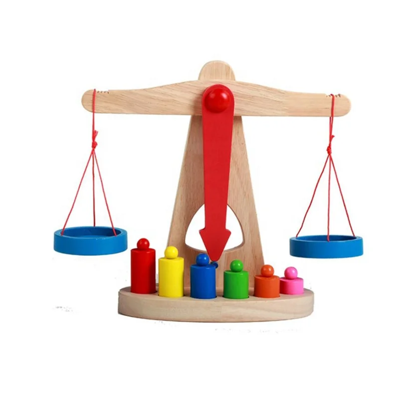 Wooden Balance Scales