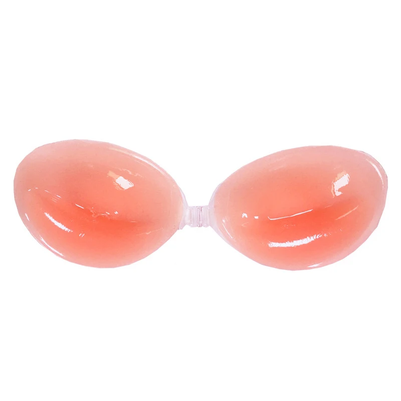 Sexy Strapless Stealth Adhesive Backless Breast Enhancer Silicone Bra for Wedding Bikini