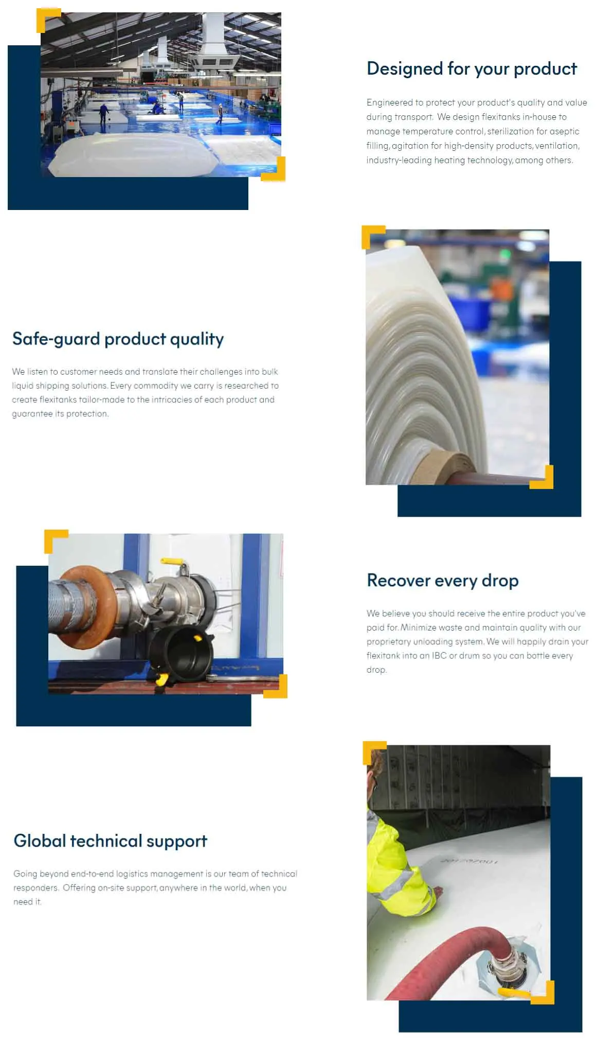 Flexitank Bag Flexitank Bag per il trasporto di liquidi 9