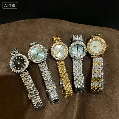 Diamond Quartz Women's Watch OM-281627
