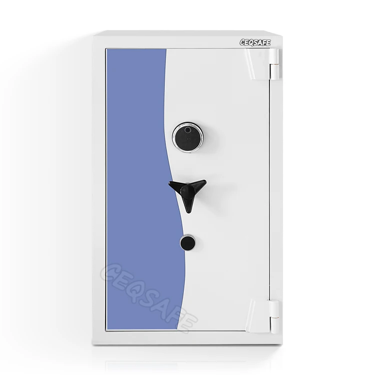 CEQSAFE Wholesale Price Safe Box Fingerprint Office Digital Strongbox Security Fireproof Safe Box for Money
