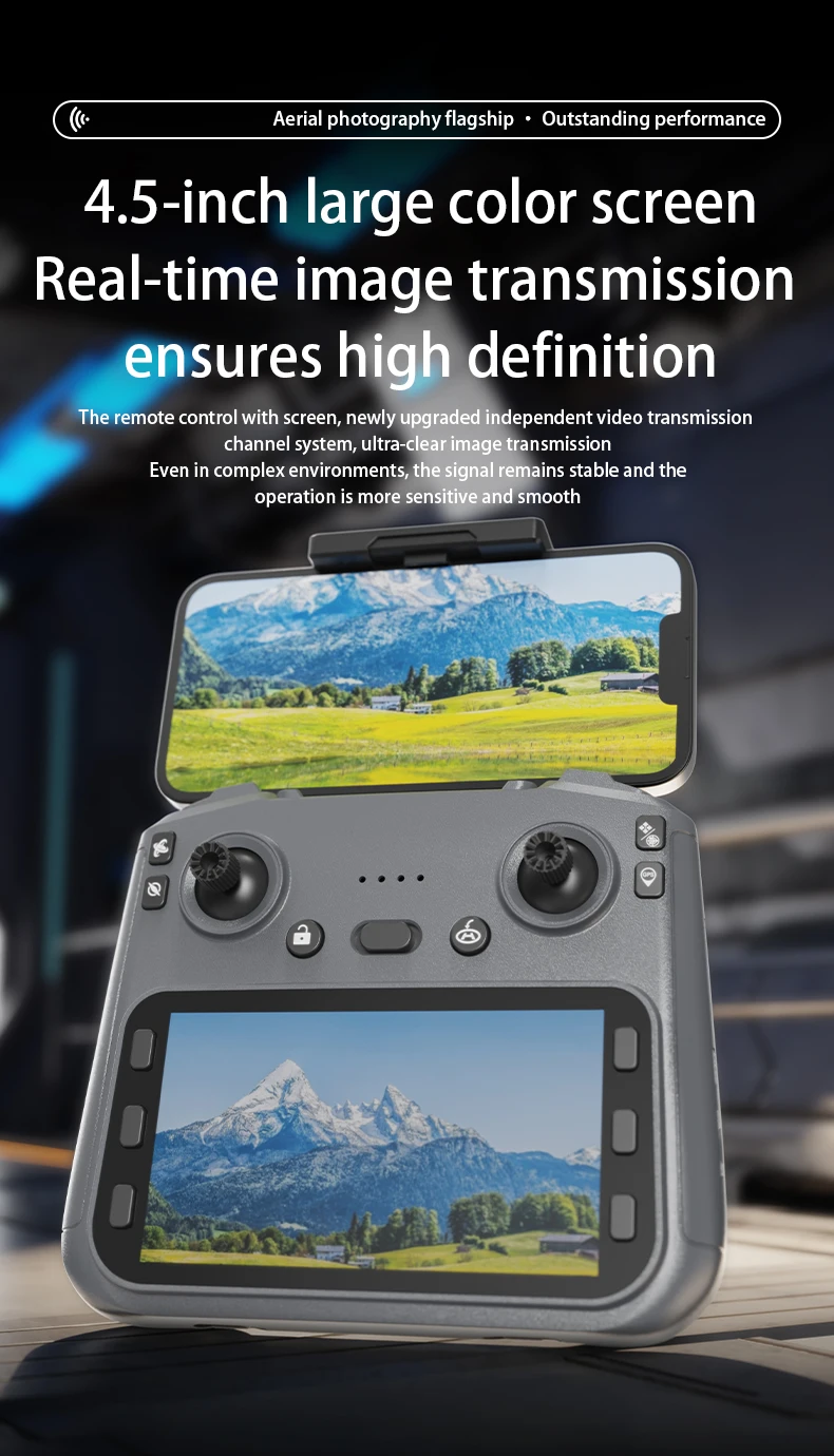 LYZRC L600-1 Pro Max Brushless Drones 3km Professional Long Distance With Obstacle Avoidance Quadcopter 4K HD Camera