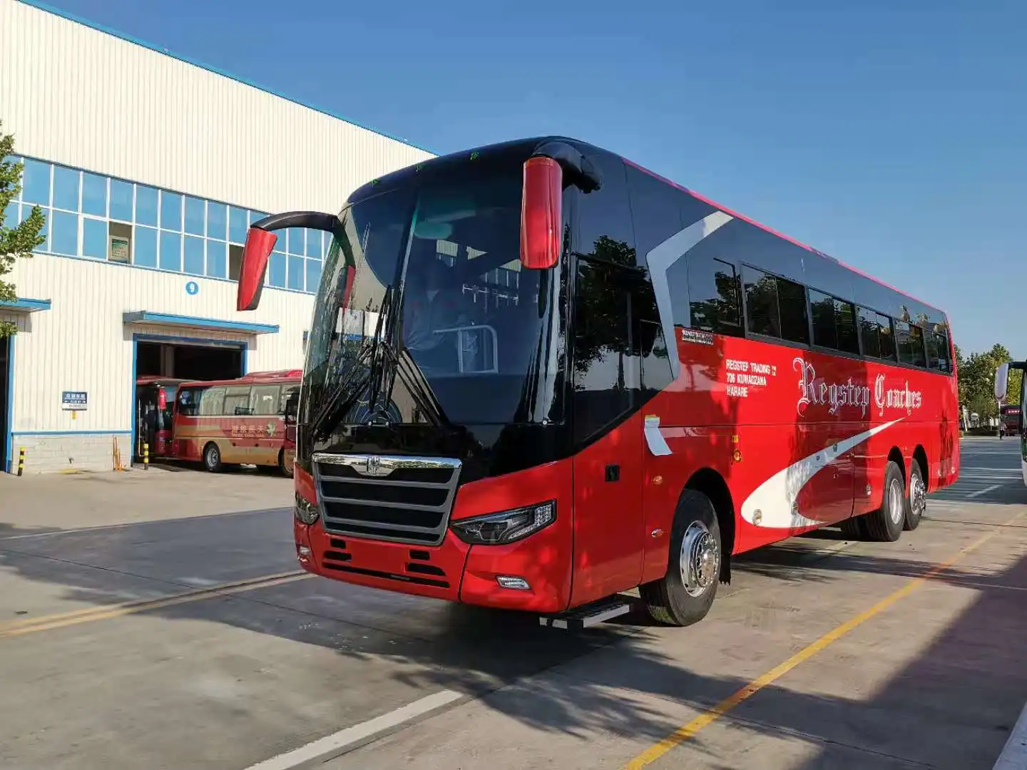 Promotion Brand New Zhongtong Bus Fine Price Lck6125 With Double Axle ...