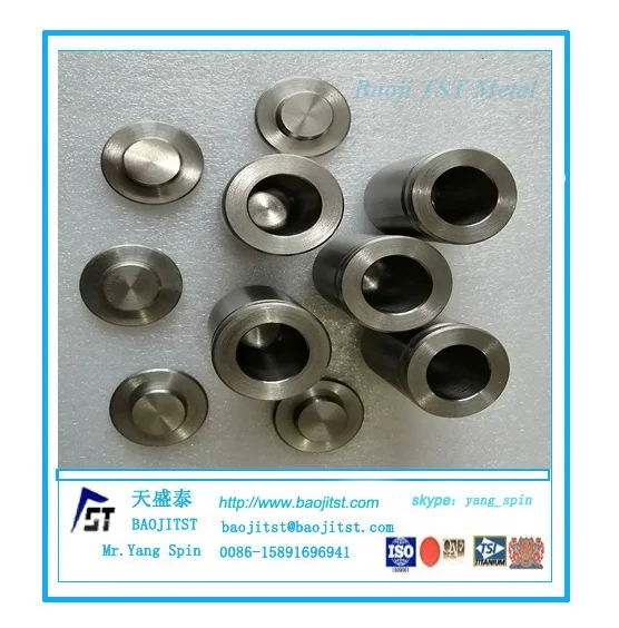 Tungsten Crucible  Machnied Polished Surface Tungsten Crucible for Melting