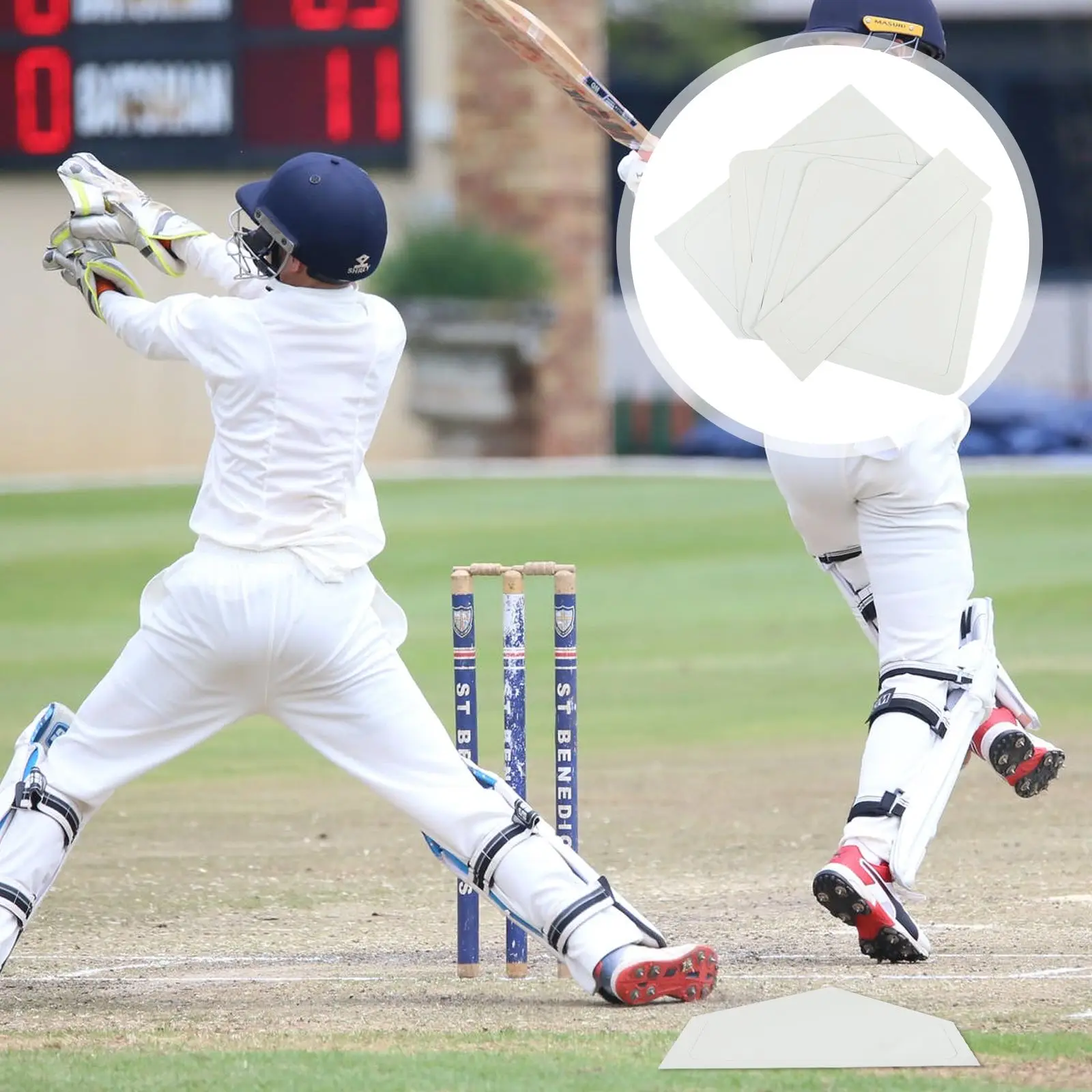 Softball Baseball Or Kickball Base Set Rubber Home Plate And Pitcher