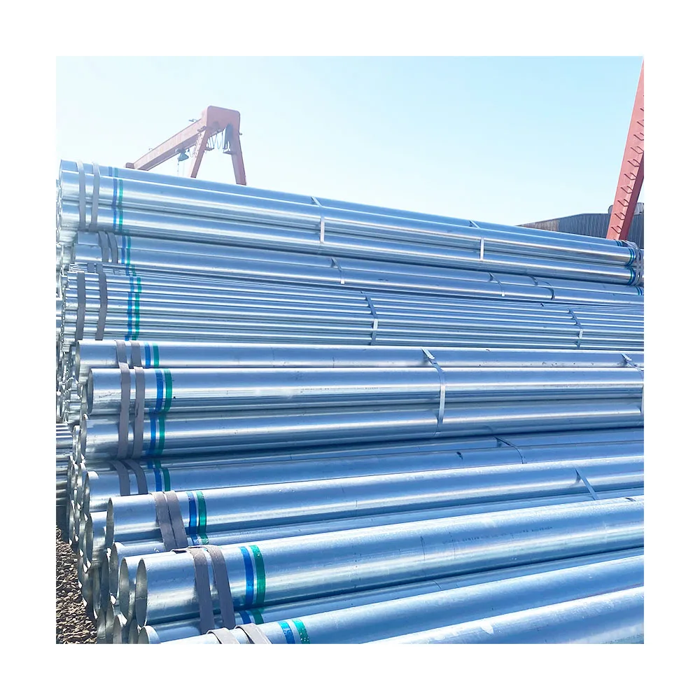 Factory Direct Thin Gi Pipe DX51D DX52D Welded Galvanized Steel Pipe