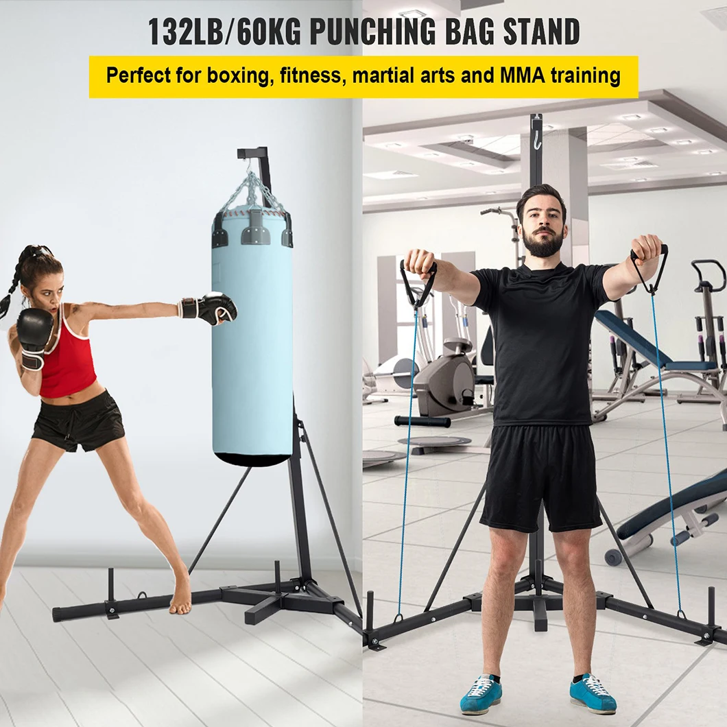 Heavy-Duty Steel Height Adjustable Punching Bag Stand OEM