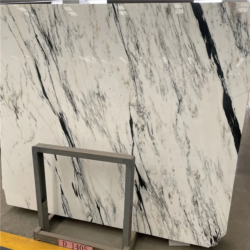 product white black slab marble white marble with black veins slab-4