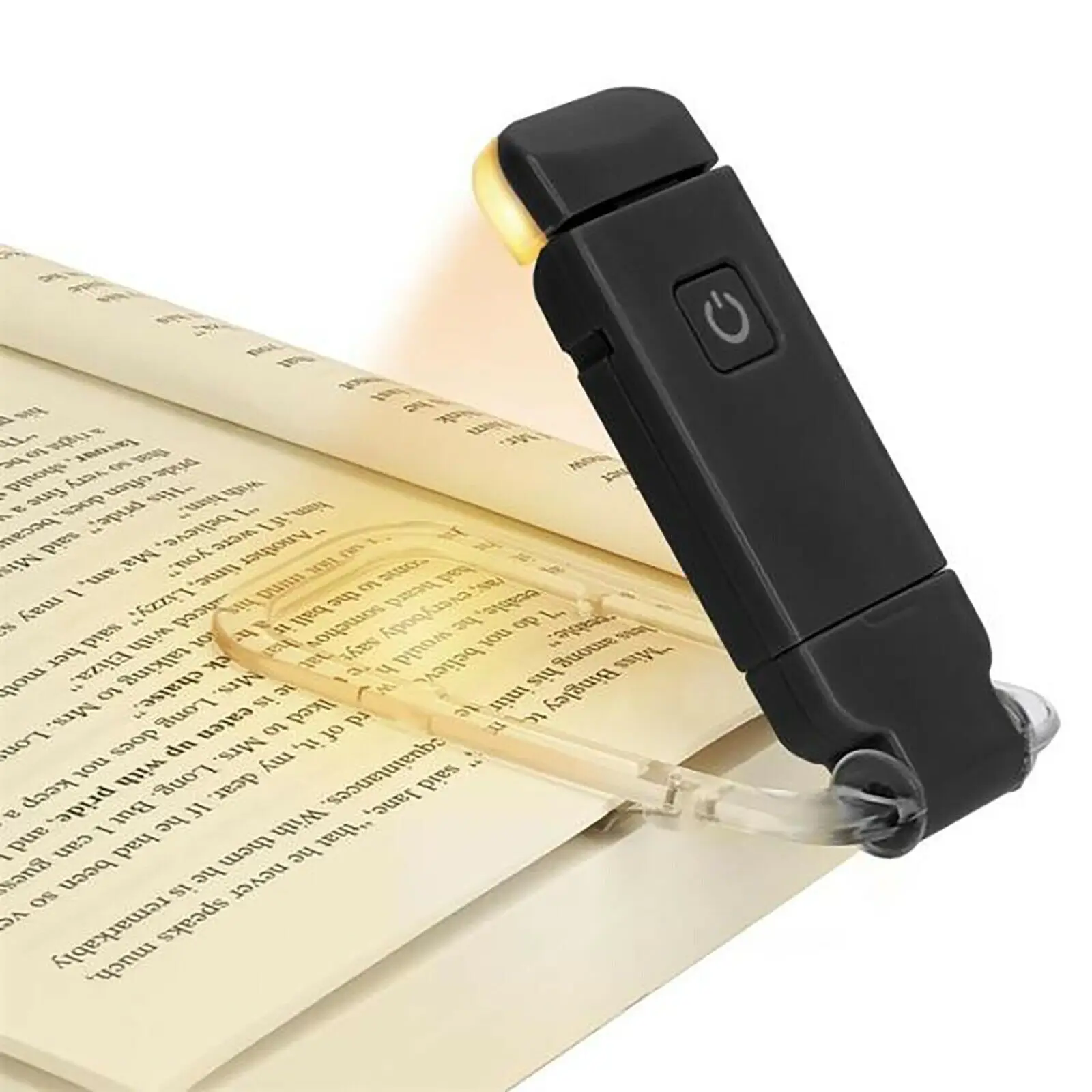 product portable rechargeable 3 brightness levels flexible clip on book lights  led desk reading light  for kids bookmark lamp-42