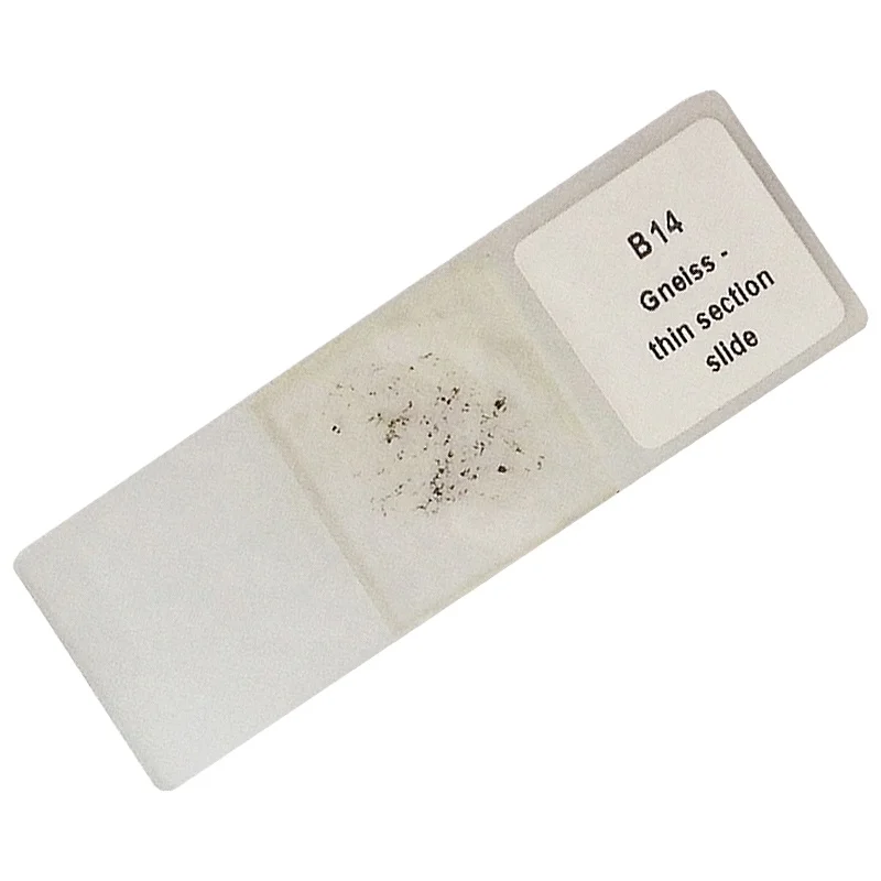 Подготовленные слайды для геологического микроскопа 5 шт. подготовленные минеральные в тонком сечении