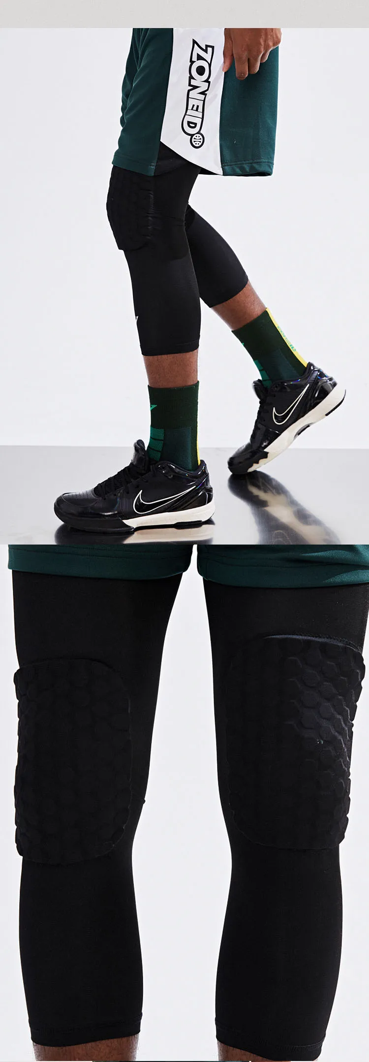 Eva Custom Basketball Knee Protector Pads Sleeve Guard Compression