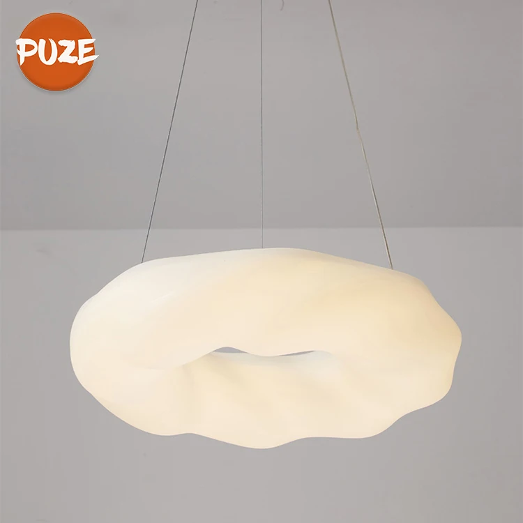 Factory Direct Sale Shapes Simple Style Ring Pendant Light Room Living Room Bedroom Modern Decoration Led Fancy Chandelier