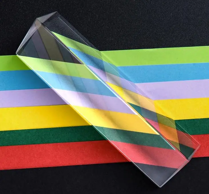 Prisms Rainbow Experimental Glass Equilateral Prisms Can Be Customized