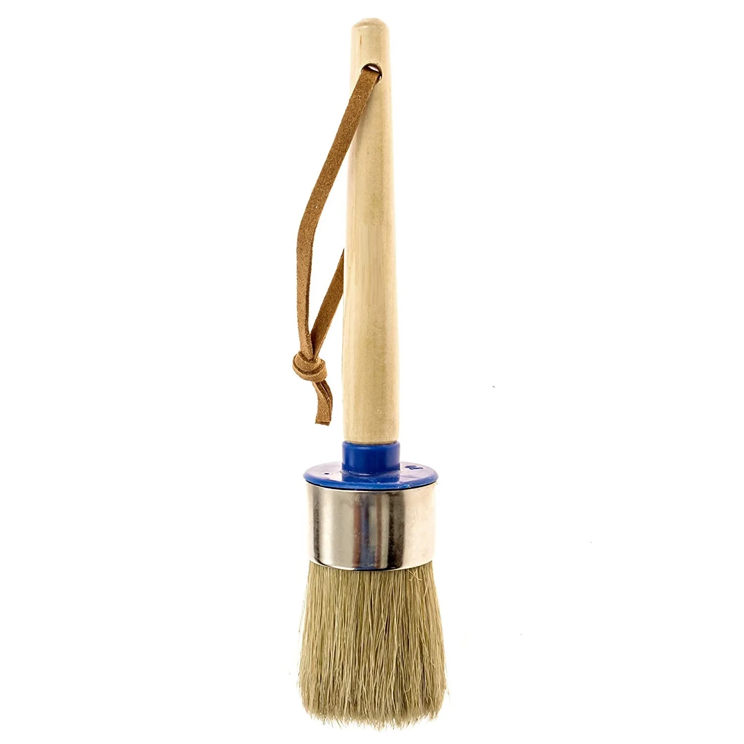 Wooden Handle Pure Bristle Tapered Round Chalk Paint Brushes - China Round Chalk  Paint Brushes, Round Wax Paint Brushes