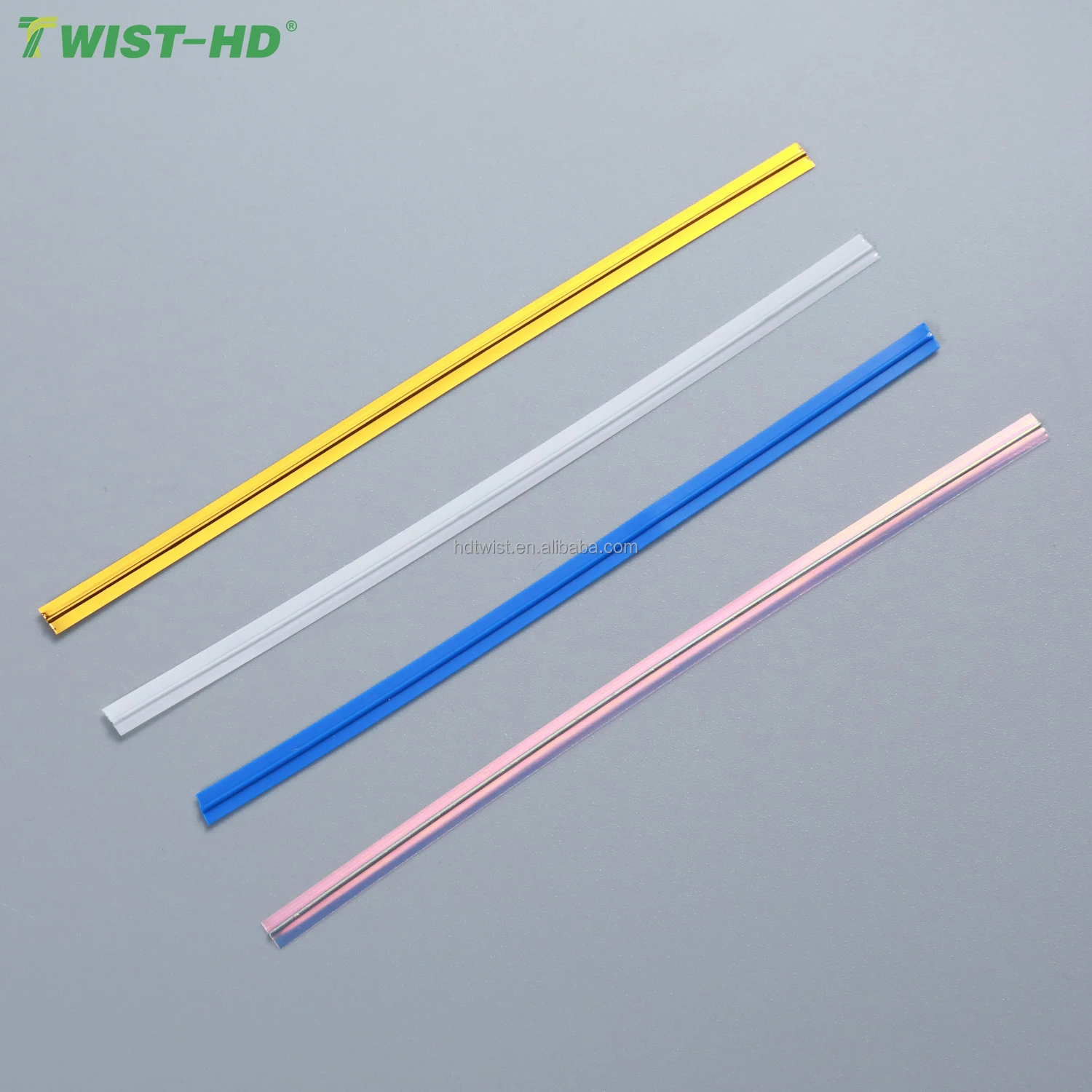 Factory Supplier Sugar Bread Packaging Plastic Wire Ties Decorative ...