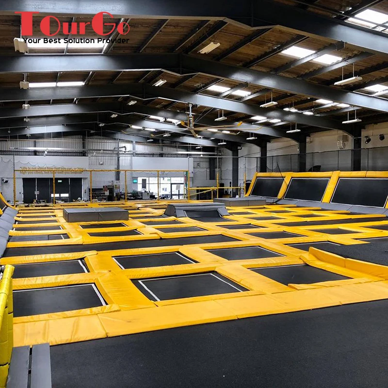 Commercial Indoor Playground Ninja Warrior Course Trampoline Park Equipment  for Kids