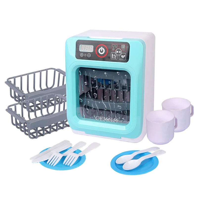Pretend Play Kitchen Toy Set Battery Operated Appliances