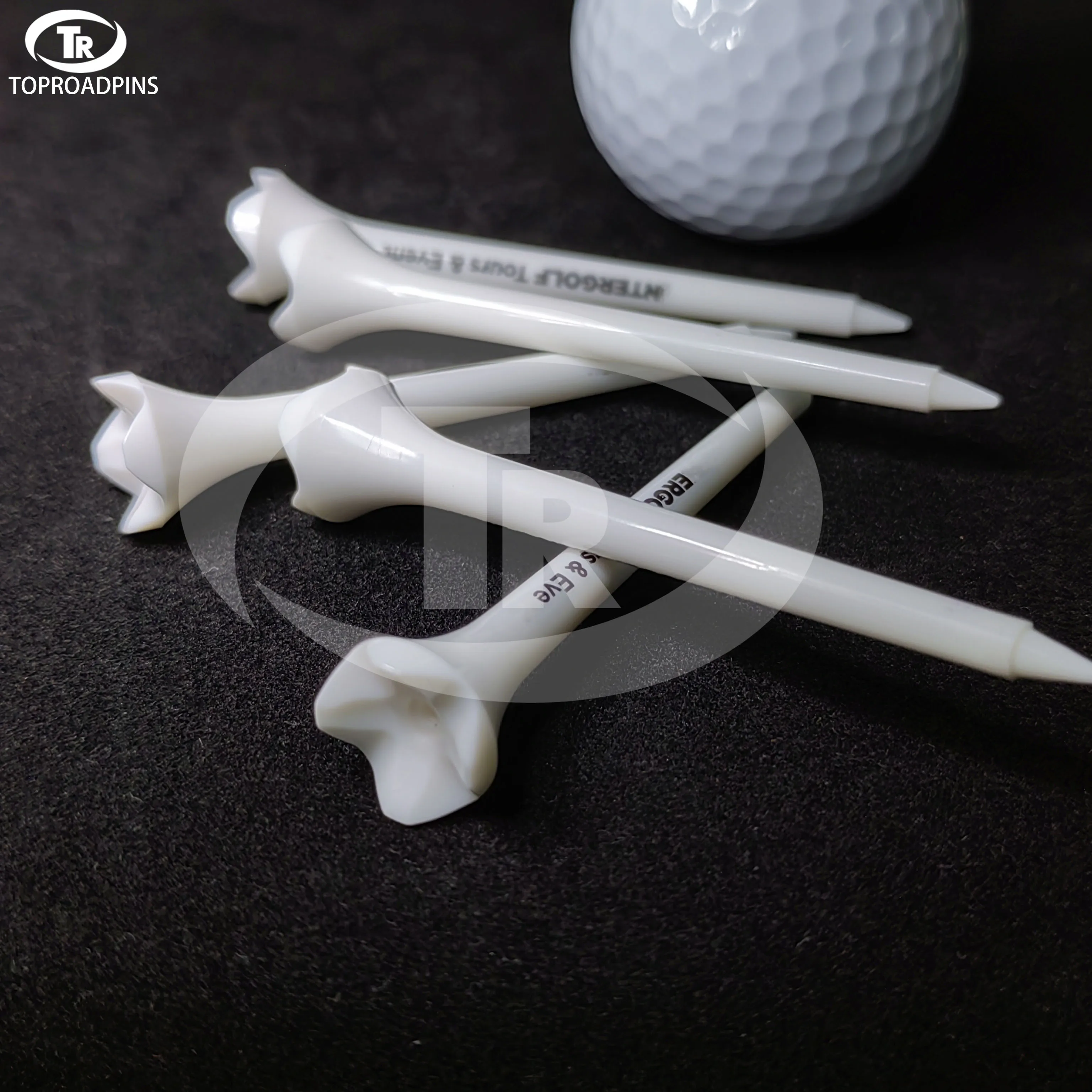 Tee Da Golf In Plastica Verde 25mm - Confezione Da 100 Pezzi Zivisk - Foto 7