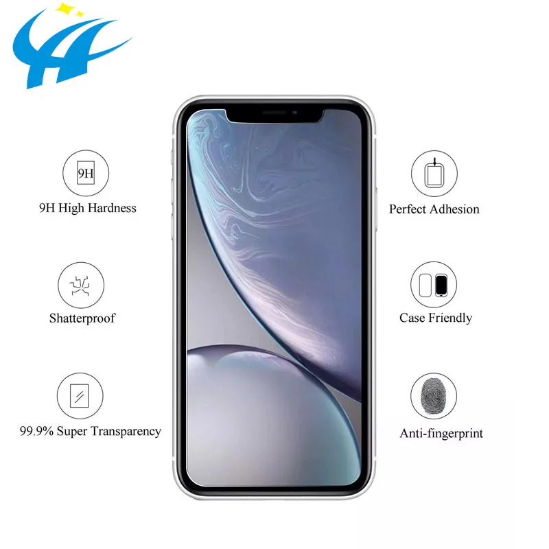 
2019 Высокое качество 2.5D 9 H стекло для Iphone 11 Защита экрана для Iphone 11 закаленное стекло Защита экрана 