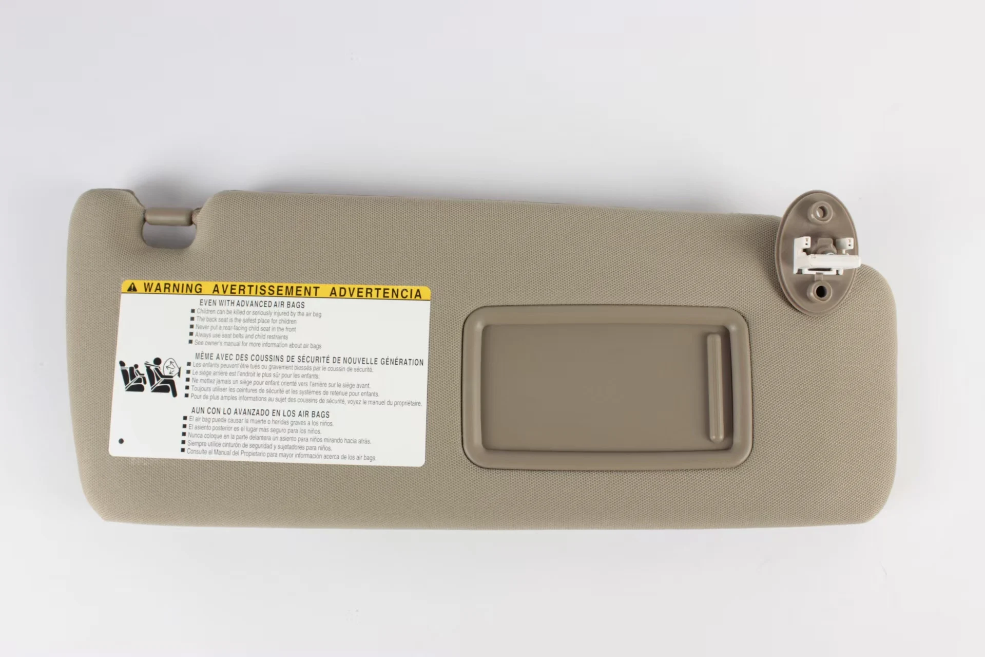 Front Sun Visor W/Makeup Mirror – Fits Toyota Land Cruiser Prado KDJ150 / KDJ155 (2009-2023)