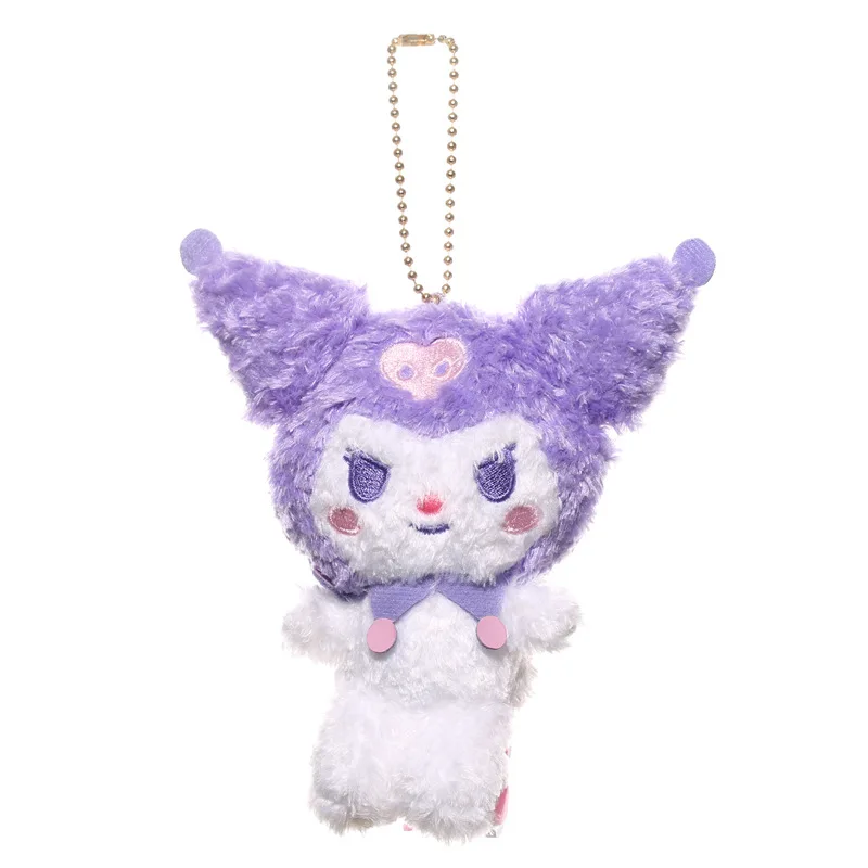 
Новый Дизайн kawaii Kuromi плюшевый брелок Мелодия плюшевые брелки Корица брелок 